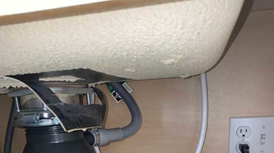 After Garbage Disposal Replacement Photo