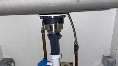 After Kitchen Sink After Installation Photo