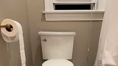 After Toilet Replacement Photo