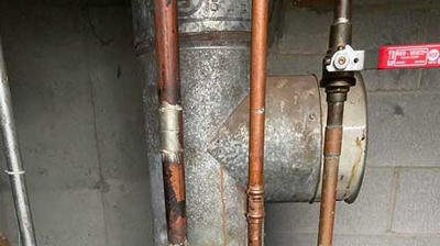 After Water Heater and Circulator Pump Replacement Photo