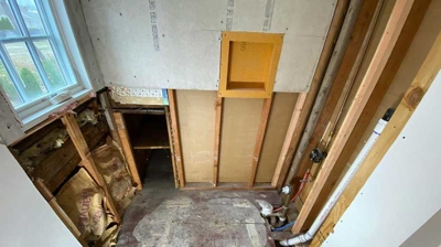 Before Bathtub Installation Photo